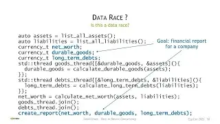 Back to Basics: C++ Concurrency - David Olsen - CppCon 2023