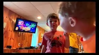 Ryker plays Mario Kart with the gang