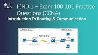 Cisco ICND 1 – Exam 100 101 Introduction To Routing Communication Practice Questions CCNA R&S