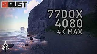 Rust \\ 7700X + 4080 // Neo G8 // 4K Max // Native