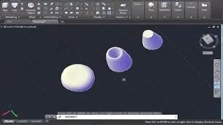 How to use Loft Command  in AutoCAD