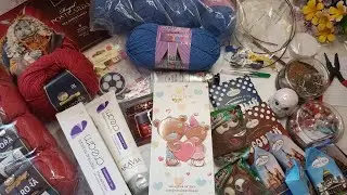Подарок от Светланы Новая пряжа Новые инструменты Мегаподарок