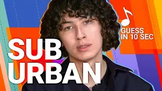 Guess in 10 Seconds | SUB URBAN dancing to Cradles and being a Joji fan for 23 minutes straight