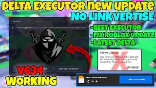 Delta Executor Mobile v624 New Update Working | No Key Script | 100 %Antiban