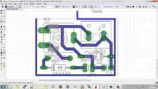 Creating a schematic and board layout in EagleCAD v7