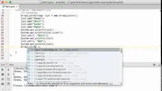 Java ArrayList Tutorial