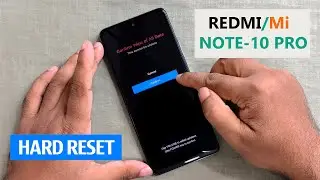 Redmi Note 10 Pro Hard Reset | Redmi Note 10 Pro Factory Reset | Redmi Note 10 Pro Pattern Unlock |