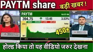 PAYTM share analysis, buy or not ?/paytm share news today,paytm share target,