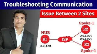 Troubleshooting Network Issues For Network Engineer | Branches cannot communicate with others Branch