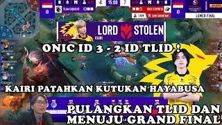 KAIRI MEMATAHKAN KUTUKAN HAYABUSA DAN MEMULANGKAN TLID !! GRAND FINAL ONIC PH VS ONIC ID !! #mlbb