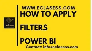 Filters in Power BI | Power BI tutorial