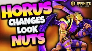 [Infinite Magicraid] HORUS Changes Look NUTS