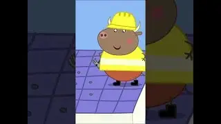 Daddy Pig Breaks the School Roof 