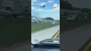 ✈️ 🤯 Самолёт упал прямо на трассу. ФЛОРИДА, США 