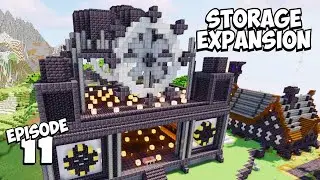 Steampunk Storage Expansion - Minecraft 1.16 AutoCraft SMP #11
