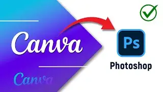 ✅ How to Export Canva to PSD | Canva to Photoshop | Retain layers and effects (2024)