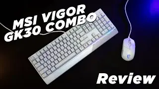 The Best Keyboard and Mouse Combo Under $70 | MSI Vigor GK30 Combo Review