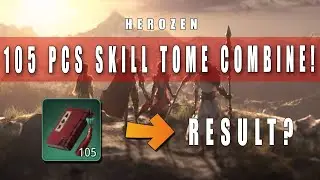 MIR4 - Let's combine my 105 pcs skill tome!
