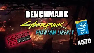 Cyberpunk 2077 2.0 | RX 460 2GB + Intel Core i5 4570 | 1080p Benchmark with FSR 2.0