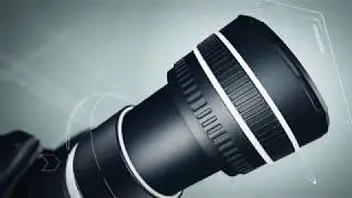 2514  -  Camera lens photography studio photographer Logo reveal intro animation