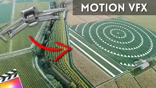 The BEST Final Cut Pro Plugin for Drone Videos! - mTracker 3D Area!