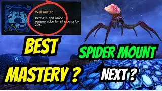 My FAVORITE Janthir Wilds Mastery and Why |-- Will The Scrapped SPIDER MOUNT Return in GW2 ?