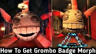 How To Get Grombo Badge + Morph In YooBroxDD's DOORS Rp - Doors Floor 2 Rp Grumble