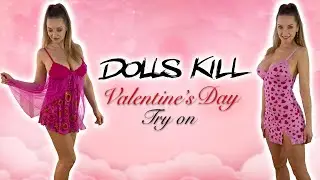 VALENTINE'S DAY TRY ON | DOLLSKILL