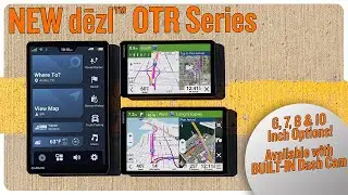 Get trucker-trusted navigation – New dēzl™ OTR truck navigators