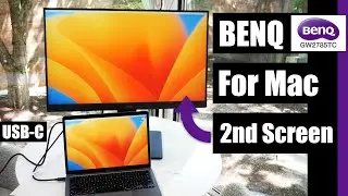 Great Inexpensive Second Screen For Your Mac - BENQ GW2785TC 27 Monitor