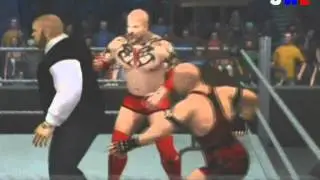 WWE Smackdown vs. Raw 2011 Ryback vs. Tensai vs. Brodus Clay (TLC)