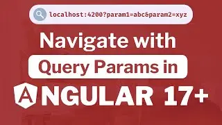 How to navigate with query params in Angular 17?