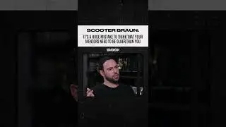 Mentorship advice from Scooter Braun 💯.