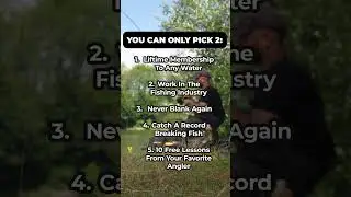 YOU CAN ONLY PICK 2 ⁉️  #fishing #carpfishing #matchfishing
