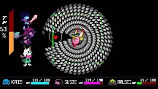 Deltarune Dreamland Saga - Vs Kirby (All Endings)