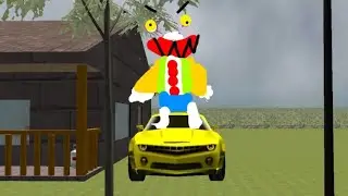 Monster Neighbor Escape. Clown House 3D