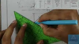 # 26 Rumbo, pendiente, longitud real y clasificación de una línea, geometría descriptiva