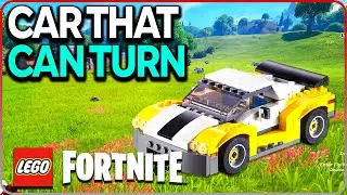 How To Build a Car That Can Turn - Steerable Car Lego Fortnite