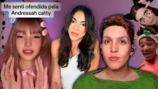 A NPC que tretou com Felca, Andressa Catty e Junior Caldeirão