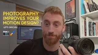 Owning a camera will help you improve your motion design? 📷🎨