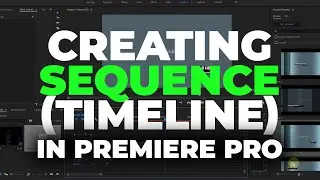 How to Create a New Sequence / Timeline In Premiere Pro [ Import MOGRT files in Premiere Pro ]