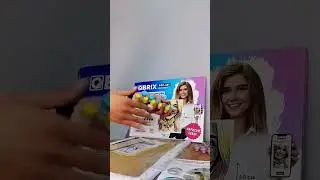 Картина по номерам - распаковка