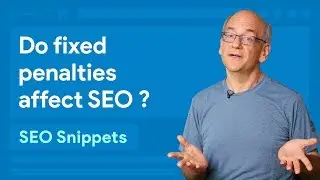 Do fixed penalties affect SEO?