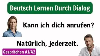 Deutsch Lernen | Deutsch Lernen Mit Gesprächen A1/A2 | Deutsch Lernen Für Anfänger