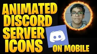 How to Make a Discord Server Icon on Mobile | How to make an Animated Discord Server Icon on discord