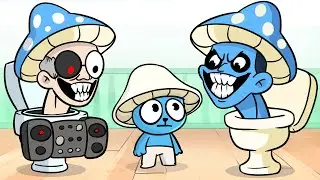 EVERYONE are SMURF CAT // Poppy Playtime Chapter 3 Animation