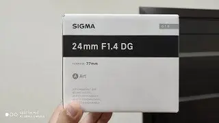 Объектив SIGMA 24mm F1.4 ART ► МЕЧТА СБЫЛАСЬ!