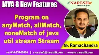 Program on anyMatch ,allMatch ,noneMatch  of java util stream Stream | Java 8 New Features