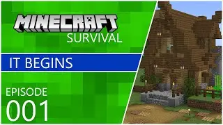 Minecraft 1.15.2 Survival Let's Play #1 - It begins!