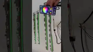 Tesla Model 3 Model Y Interior Decoration Light 246 color radium engraved LED